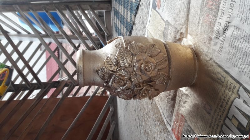 Testi ve ahsap susleme sanati kolay gelsin 1