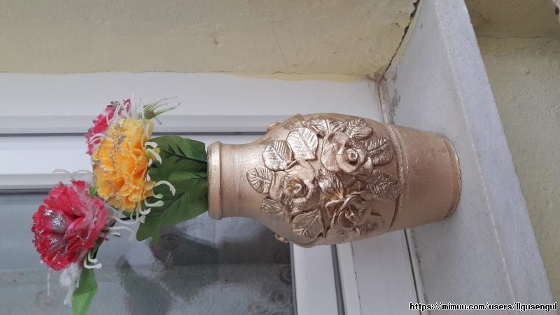 Testi ve ahsap susleme sanati kolay gelsin