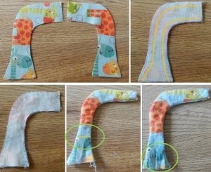 Dekoratif Zürafa Yastık Yapımı - Resim 7