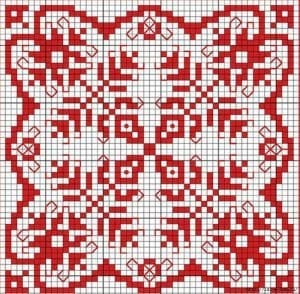 Etamin Kırlent Şablonları - Resim 23