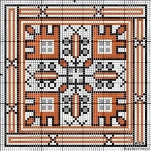 Etamin Kırlent Şablonları - Resim 41