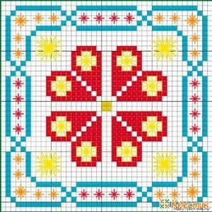 Etamin Kırlent Şablonları - Resim 5