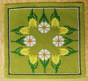 Kanaviçe Sehpa Örtüsü Örnekleri - Resim 30
