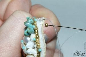 Boncuktan Kelebek Broş Yapımı - Resim 40