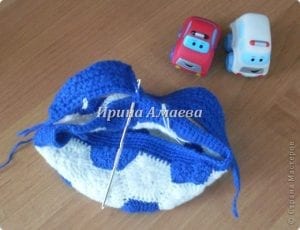 Futbol Topu Şeklinde Şapka Yapılışı - Resim 11