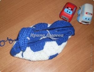 Futbol Topu Şeklinde Şapka Yapılışı - Resim 12
