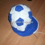 Futbol Topu Şeklinde Şapka Yapılışı 12