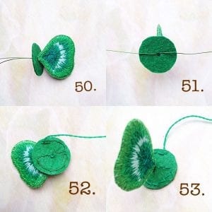 Stumpwork Tekniği ile Broş Yapımı - Resim 6
