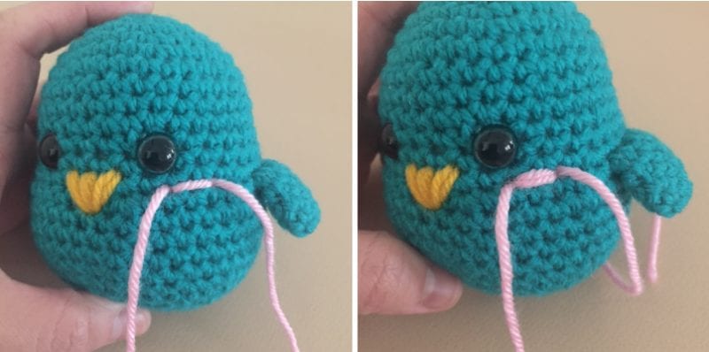 Tığ İşi Amigurumi Kuş Yapımı 3