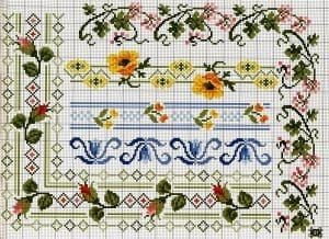 Kanaviçe İşleme Şablonları - Resim 24