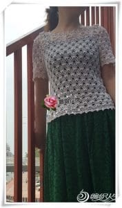 Merserize Tığ İşi Bluz Modelleri - Resim 19