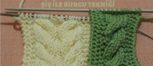 2 li Burgu Örgü Nasıl Yapılır? 1