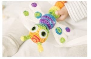 Amigurumi Kelebek Çıngırak Yapılışı Tarifi - Amigurumi Kelebek Çıngırak Yapılışı 23