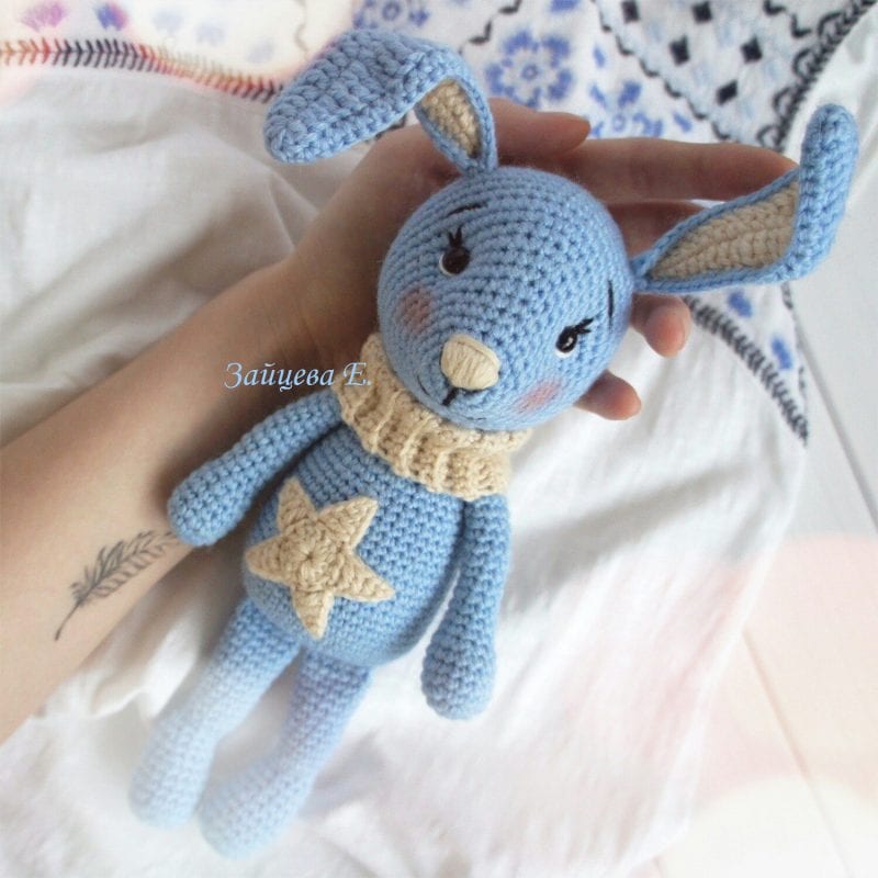 Amigurumi Tavşan Yapımı Anlatımlı 8