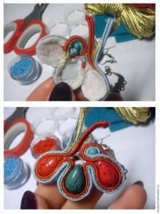 Boncuk Küpe Yapılışı Desenleri Modelleri - Resim 11