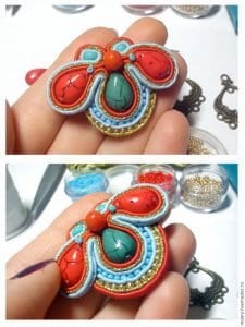 Boncuk Küpe Yapılışı Desenleri Modelleri - Resim 16