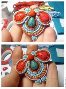 Boncuk Küpe Yapılışı Desenleri Modelleri - Resim 17