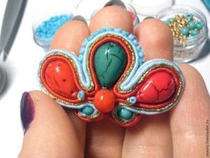 Boncuk Küpe Yapılışı Desenleri Modelleri - Resim 21