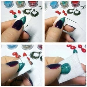 Boncuk Küpe Yapılışı Desenleri Modelleri - Resim 3