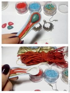 Boncuk Küpe Yapılışı Desenleri Modelleri - Resim 6