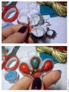 Boncuk Küpe Yapılışı Desenleri Modelleri - Resim 9