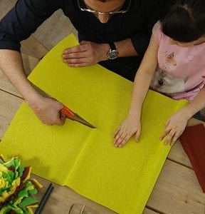Grafon Kağıdı ile Gül Yapımı - Resim 3