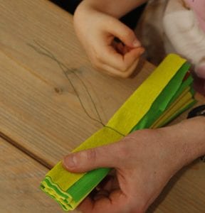 Grafon Kağıdı ile Gül Yapımı - Resim 7