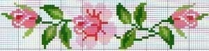 Kanaviçe Çiçek Desen Modelleri - Resim 11