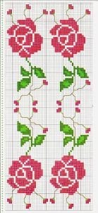 Kanaviçe Çiçek Desen Modelleri - Resim 6