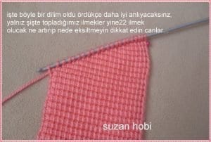 Tunus İşi Patik Yapılışı - Resim 8