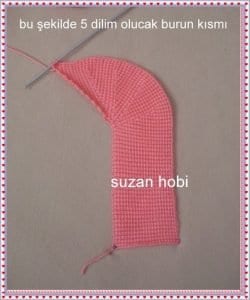 Tunus İşi Patik Yapılışı - Resim 13