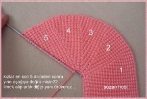 Tunus İşi Patik Yapılışı - Resim 14