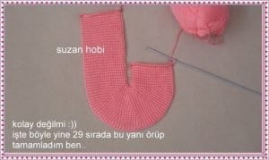 Tunus İşi Patik Yapılışı - Resim 15