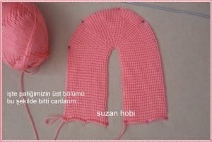Tunus İşi Patik Yapılışı - Resim 16