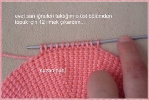 Tunus İşi Patik Yapılışı - Resim 19