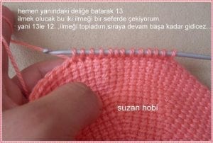 Tunus İşi Patik Yapılışı - Resim 20