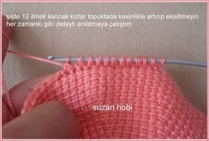 Tunus İşi Patik Yapılışı - Resim 21