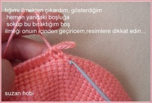 Tunus İşi Patik Yapılışı - Resim 23