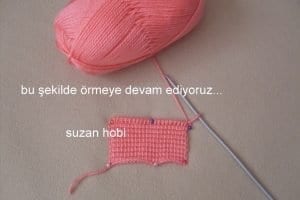 Tunus İşi Patik Yapılışı - Resim 3