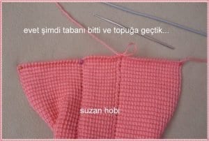 Tunus İşi Patik Yapılışı - Resim 33