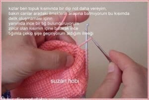 Tunus İşi Patik Yapılışı - Resim 34