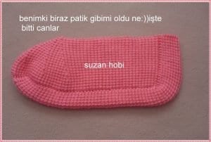 Tunus İşi Patik Yapılışı - Resim 36