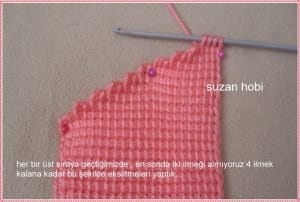 Tunus İşi Patik Yapılışı - Resim 6