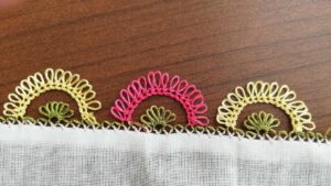 İğne Oyası Gelin Tacı Oyası Yapımı