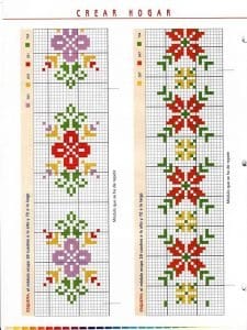Kanaviçe Havlu Örnekleri Şemalı - Resim 24