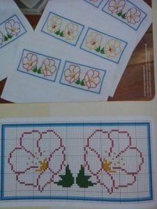Kanaviçe Havlu Örnekleri Şemalı - Resim 66