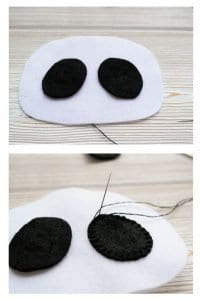 Keçe Panda Yapımı - Resim 11