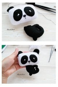 Keçe Panda Yapımı - Resim 12