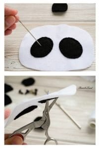 Keçe Panda Yapımı - Resim 13