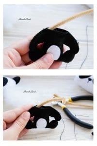 Keçe Panda Yapımı - Resim 17